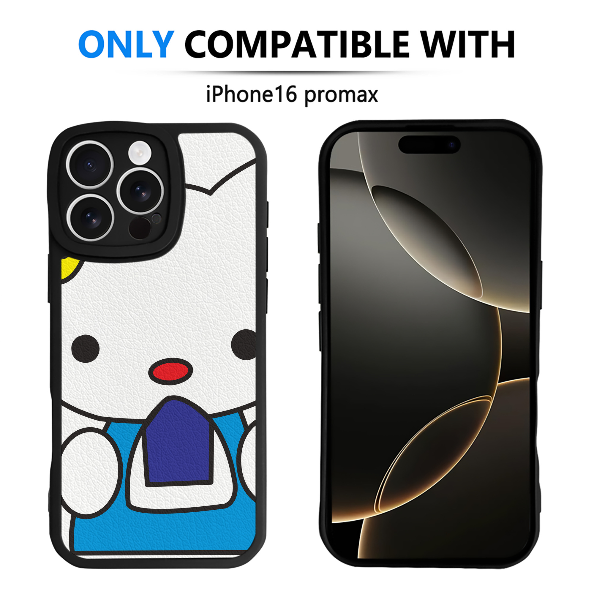 （画像用） Hello Kitty ハローキティ 【iPhone 16シリーズ対応】シリコンスマホケース（レザー調） 材質：シリコン